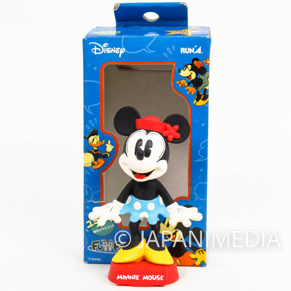 Disney Minnie Mouse Full Face Bobble Head Figure MICKEY Japanimedia Store FRONT