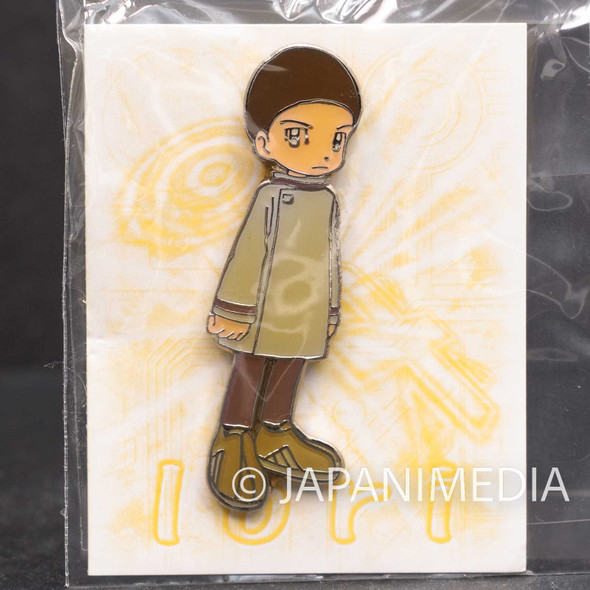 Retro RARE! Digimon Adventure 02 Cody Iori Hida Metal Pins Japanimedia Store FRONT