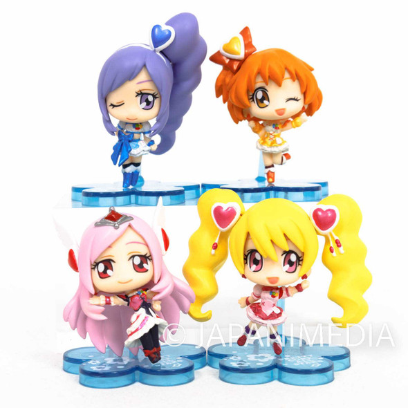 Fresh Pretty Cure! Precure All Stars Ver.cure Deforme My star Petit Figure 4pc Set JAPAN ANIME Japanimedia Store FRONT