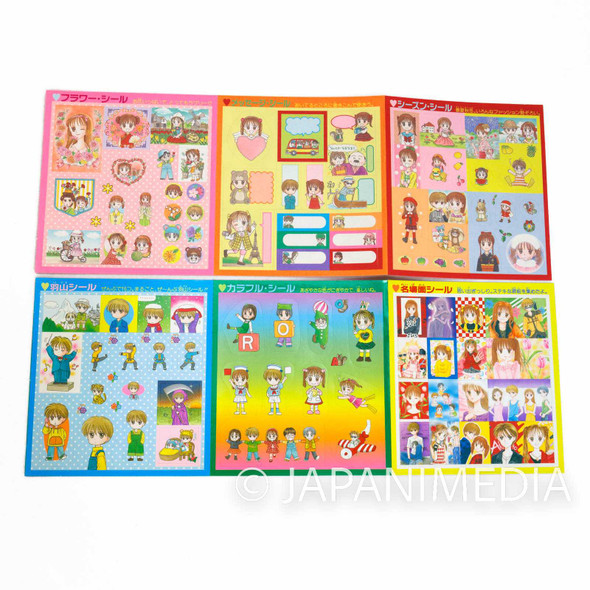 Kodocha Sticker Sheet 6pc set JAPAN MANGA Japanimedia Store FRONT