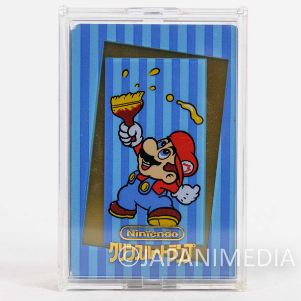 Super Mario Paint Trump Clear Playing Cards JAPAN FAMICOM 2 Japanimedia Store FRONT