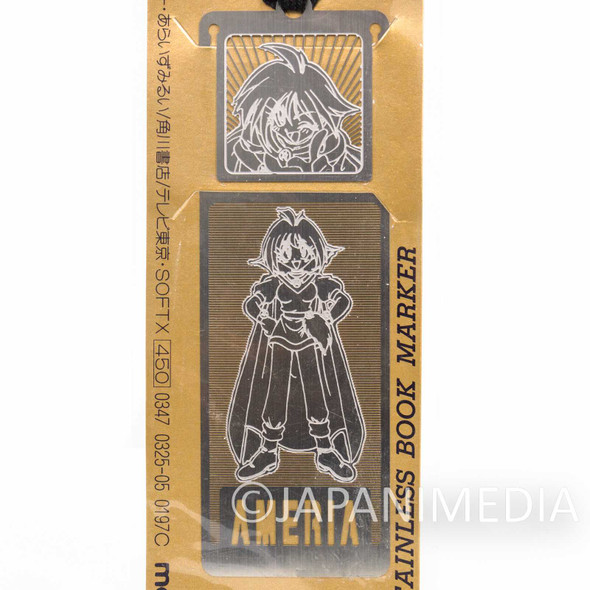 Retro RARE Slayers NEXT Amelia Stainless Bookmarker Movic JAPAN ANIME MANGA Japanimedia Store FRONT