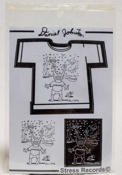 Daniel Johnston Stress Records Sticker 1 Japanimedia Store FRONT
