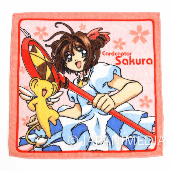 Cardcaptor Sakura Sakura & Kero-chan Mini Towel CLAMP JAPAN Japanimedia Store FRONT