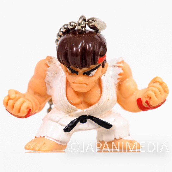 Street Fighter 2 Mini Figure Ryu Figure Ballchain Capcom JAPAN GAME 3 Japanimedia Store FRONT
