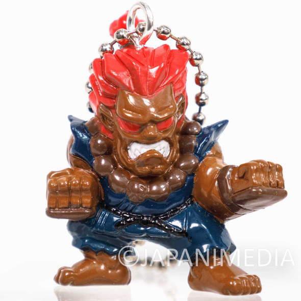 Street Fighter 2 Mini Figure Gouki Akuma Figure Ballchain Capcom JAPAN GAME 3 Japanimedia Store FRONT