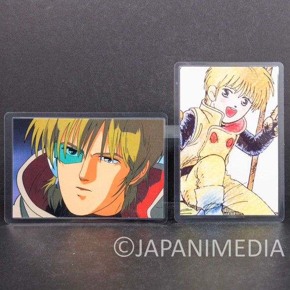 Red Photon Zillion Champ Laminated Card 2pc Set JAPAN ANIME Japanimedia Store FRONT