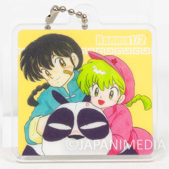 Ranma 1/2 Acrylic Mascot Keychain Saotome Ranma Male Female Japanimedia Store FRONT