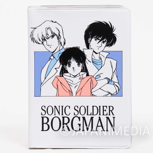 Retro RARE! Sonic Soldier Borgman ID Pass Card Case Holder JAPAN ANIME Japanimedia Store FRONT