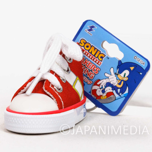 Sonic The Hedgehog SONIC Sneakers Mascot Keychain SEGA JAPAN GAME Japanimedia Store FRONT
