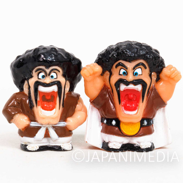 Dragon Ball Z Mr. Satan Hercule Finger Puppet Figure 2pc Set JAPAN Japanimedia Store FRONT