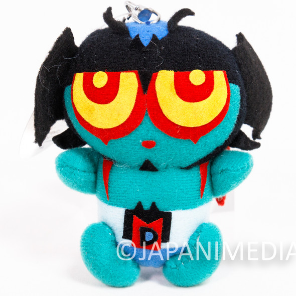 Devilman Plush Doll Keychain SK Japan 3.5 Inch Chibi Anime Figure Green Japanimedia 1