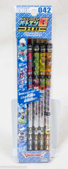Dragon Quest Batoen HG 042 Battle Pencil HB Set Square Enix JAPAN ANIME GAME Japanimedia Store FRONT
