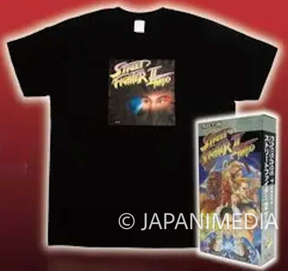 Street Fighter 2 Turbo Package T-shirt Capcom Japanimedia Store FRONT