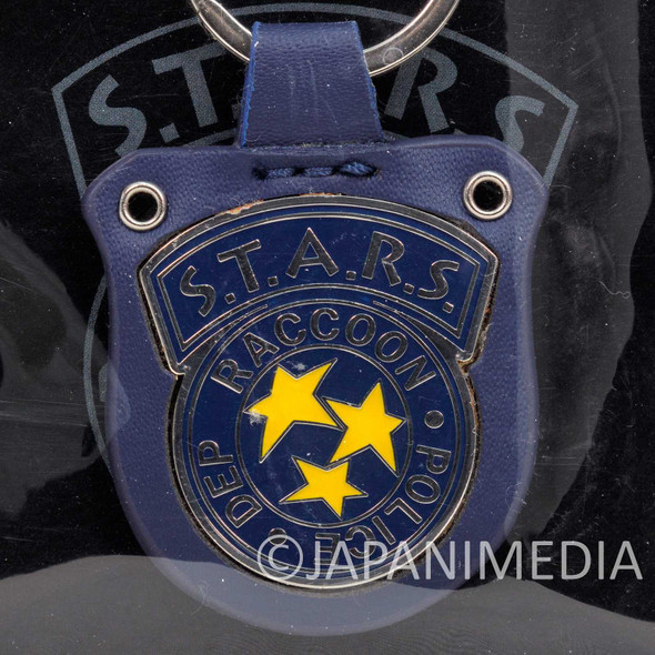 RESIDENT EVIL Biohazard S.T.A.R.S. Raccoon Police Dep Mascot Keychain Capcom Japanimedia Store FRONT