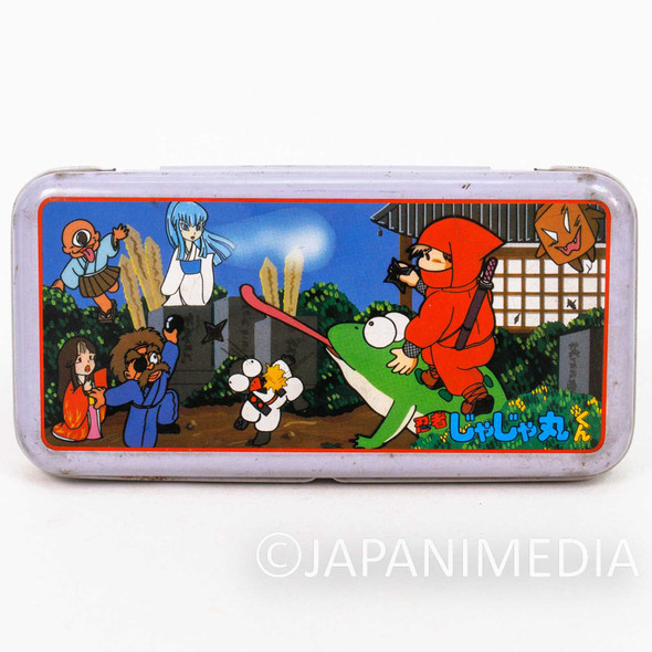 (DAMAGED) Retro RARE! Ninja Jajamaru Kun Can Pen Case FAMICOM NEC Japanimedia Store FRONT
