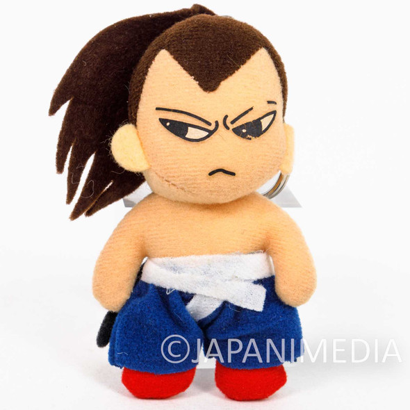 Retro RARE! Samurai Shodown Genjuro Kibagami Plush Doll Keychain NEOGEO SPIRITS Japanimedia Store FRONT