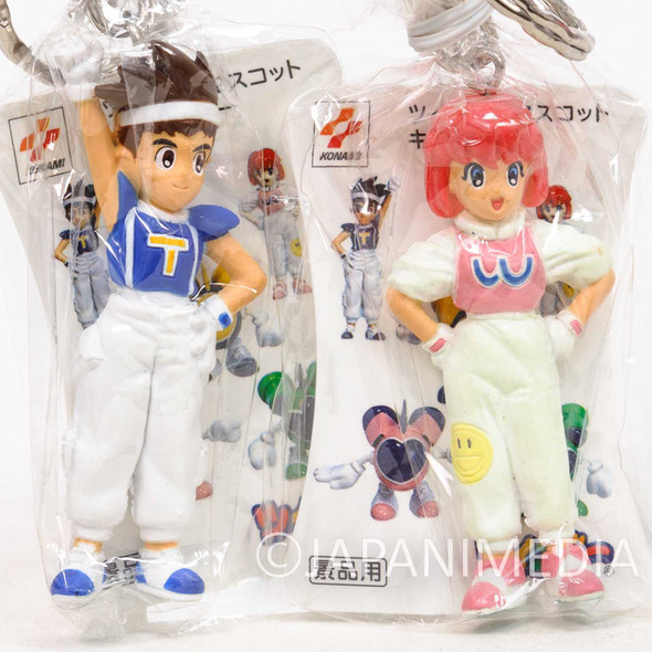 RARE! TwinBee Light & Pastel Figure Key Chain Konami JAPAN GAME FAMICOM NES Japanimedia Store FRONT