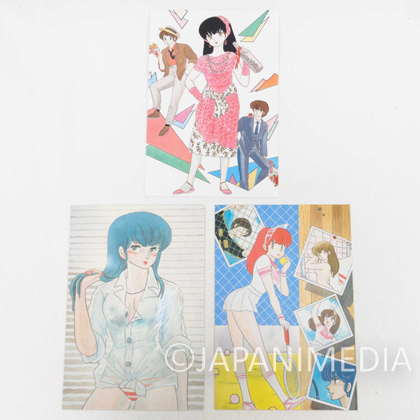 Maison Ikkoku Post Card 3pc Set [ Kyoko / Godai / Mitaka ] JAPAN Japanimedia Store FRONT