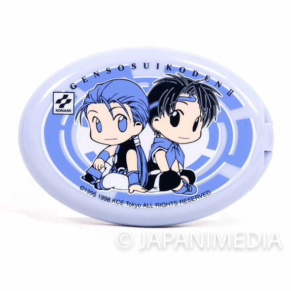 Genso Suikoden 2 Mirror & Lint Brush [Riou/Jowy] JAPAN Japanimedia Store FRONT