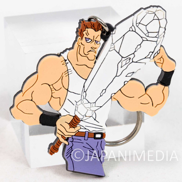 Battle Arena Toshinden Rungo Iron Rubber Mascot Keychain / TAKARA Playstation Japanimedia Store FRONT