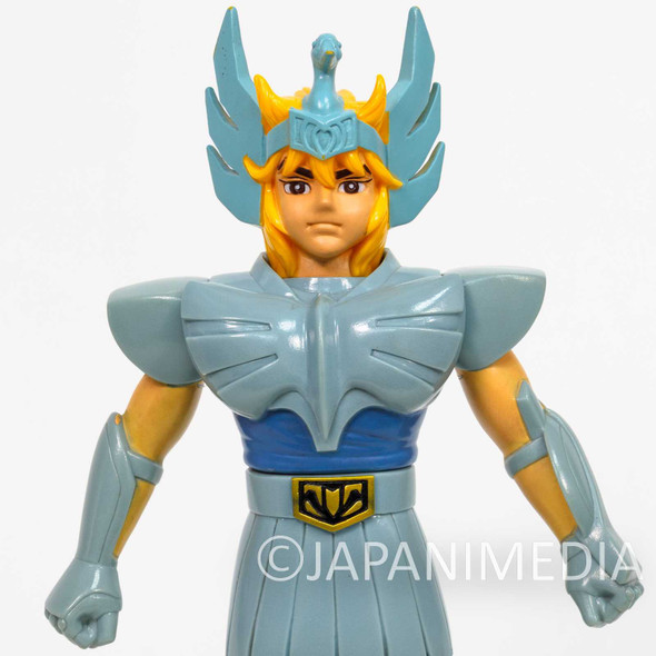 Retro RARE!! Saint Seiya Cygnus Hyoga 11" Big Soft Vinyl Figure BANDAI 1987 Japanimedia Store FRONT