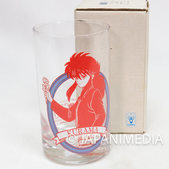 Retro RARE Yu Yu Hakusho Kurama Tumbler Glass Yoshihiro Togashi JAPAN Japanimedia Store Front