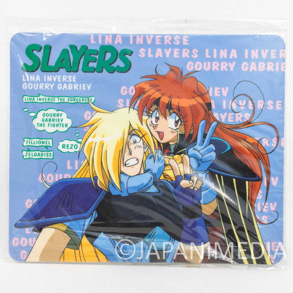Slayers Lina Inverse & Gourry Gabriev Mouse Pad JAPAN ANIME MANGA Japanimedia Store FRONT