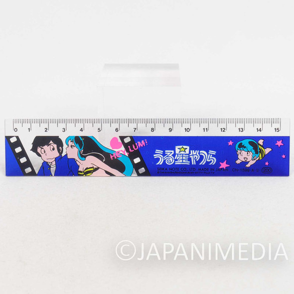 Retro RARE! Urusei Yatsura Plastic Ruler 15cm JAPAN ANIME Japanimedia Store FRONT