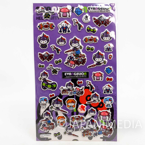 Evangelion x Hello Kitty Shito Angels Langley Sticker Sheet Sanrio JAPAN Japanimedia Store FRONT