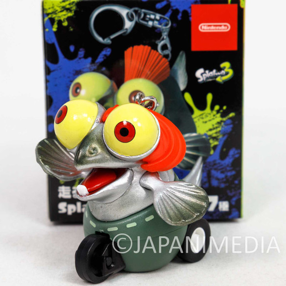 Splatoon 3 Smallfry Pull-back Car Figure Keychain #5 Nintendo Japanimedia Store FRONT