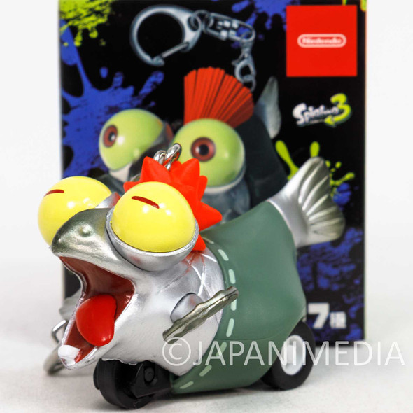Splatoon 3 Smallfry Pull-back Car Figure Keychain #7 Nintendo Japanimedia Store FRONT