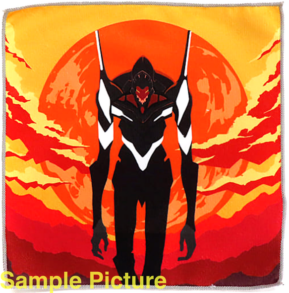 Evangelion 9th Angel Hand Towel 10x10inch BANDAI JAPAN Japanimedia Store FRONT