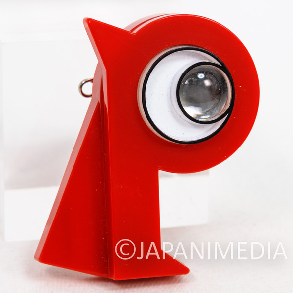 Retro RARE! Perman DECHONPA Plastic Badge Watch BANDAI Fujiko F Fujio