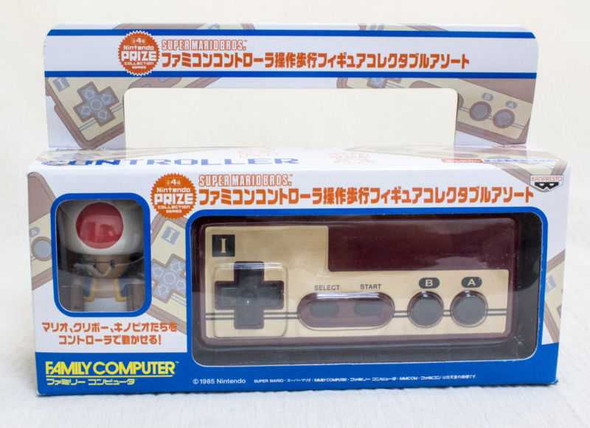 Nintendo Famicom Controller Walking Figure Kinopio Toad Ver. NES SUPER MARIO Japanimedia Store FRONT