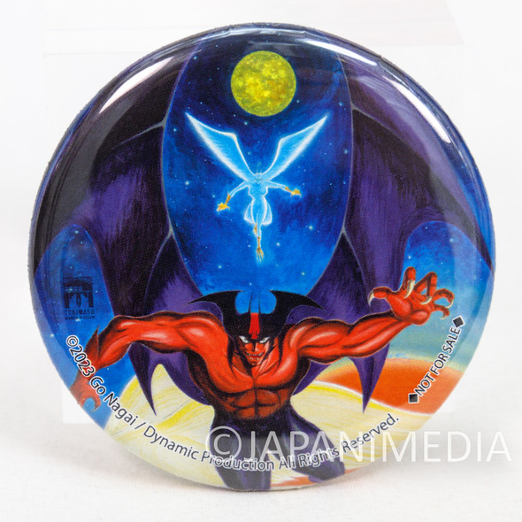 Devilman Can Badge Pins #1 NAGAI GO Japanimedia Store FRONT