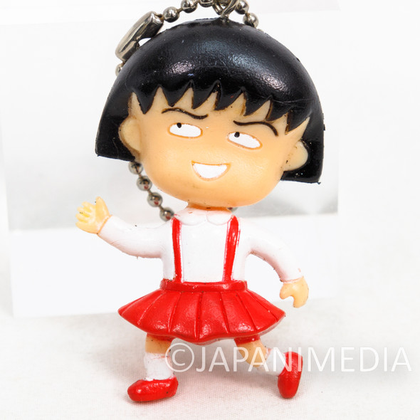 Retro RARE! Chibi Maruko Chan Figure Ballchain JAPAN ANIME MANGA Japanimedia Store FRONT