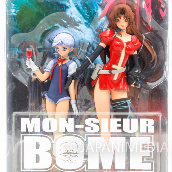 Kiddy Grade Éclair and Lumiere 8" Figure BOME KAIYODO Japanimedia Store FRONT