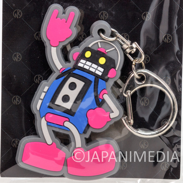 Kinnikuman SteCassette King Rubber Macot Keychain Japanimedia Store FRONT