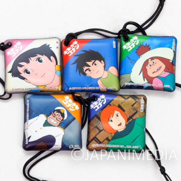 RARE! Future Boy Conan Screen Cleaner Mascot Strap / Conan Lana Jimsy Dyce Monsley Japanimedia Store FRONT