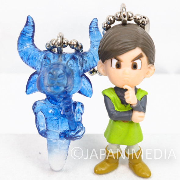 Blue Dragon Jiro & Shadow Minotaur Figure Ballchain / Akira Toriyama JAPAN ANIME Japanimedia Store FRONT
