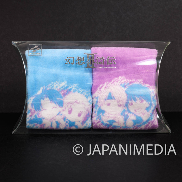 Genso Suikoden 2 Mini Towel 2pc set [Riou & Jowy / Flik & Viktor] Japanimedia Store FRONT