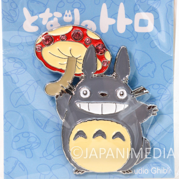 My Neighbor Totoro #1 Metal Brooch Pins Studio Ghibli Japanimedia Store FRONT