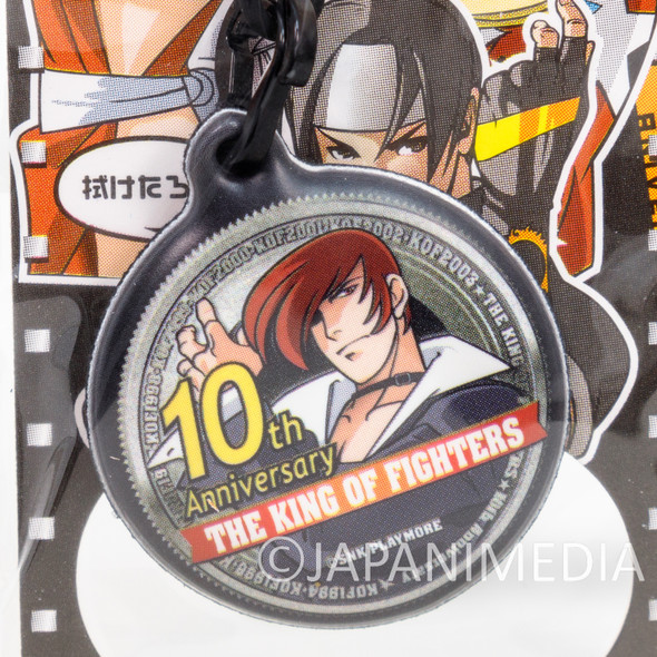 King of Fighters Iori Yagami Screen Cleaner Mascot Strap KOF 10th Anniversary SNK Japanimedia Store FRONT