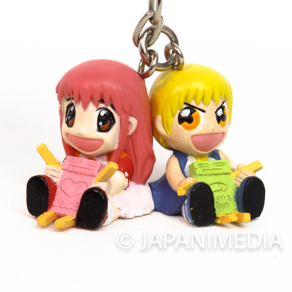 Zatch Bell! Zatch & Tia Pair Figure Keychain 2 JAPAN Japanimedia Store FRONT