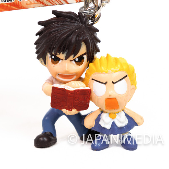 Zatch Bell! Kiyo Takamine & Zatch Bell Pair Figure Keychain JAPAN Japanimedia Store FRONT