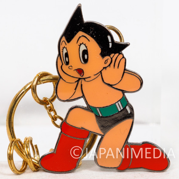 Astro Boy Atom Metal Charm Keychain / Osamu Tezuka Japanimedia Store FRONT