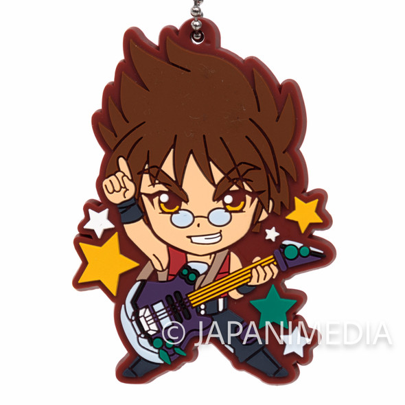 Macross 7 Basara Nekki Crossover Capsule Rubber Mascot Keychain Japanimedia Store FRONT