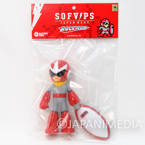 MEGA MAN Proto Man (Blues) Soft Vinyl Figure CAPCOM ROCKMAN Japanimedia Store FRONT