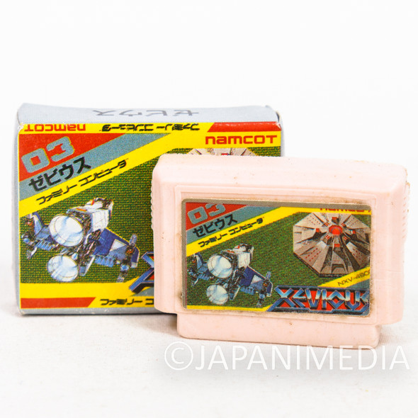 Xevious Cassette Mini Eraser AMADA JAPAN FAMICOM NES NAMCO Nintendo Japanimedia Store FRONT